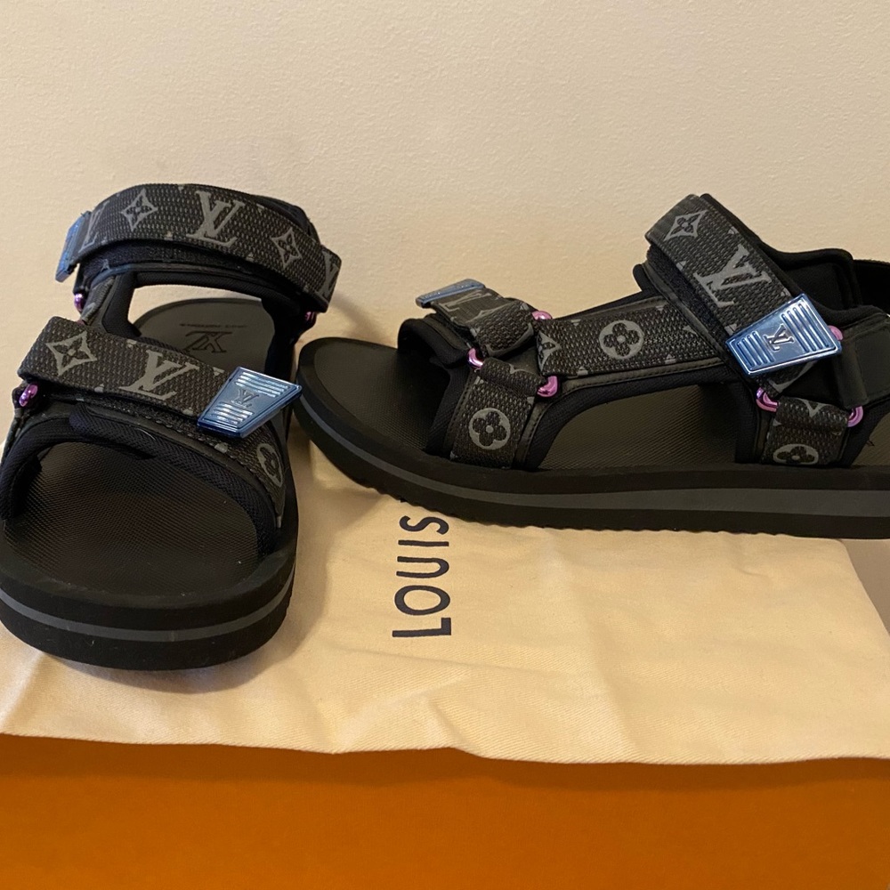 Louis Vuitton Mens Sandals Size 9
